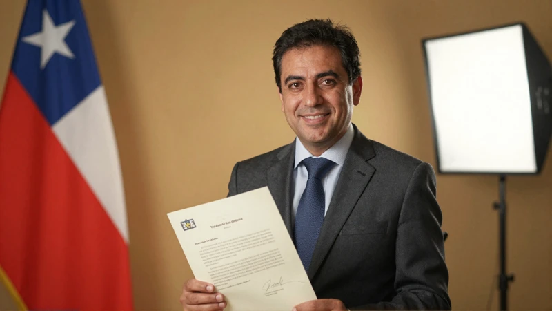 Carta oficial de un empresario chileno